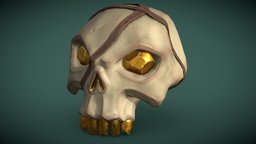 Cursed Skull rare, seaofthieves, skull, pirates