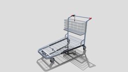 Shopping cart v1 trolley, shopping, store, grocery, car, marketshopping
