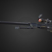 Orsis T-5000 riffle, sniper, orsis, substanceblender, substancepainter, weapon, gun, gimp