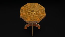 Damascus Table islamic, geometry, table, syria, damascus, geometrical, islamic-art
