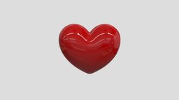 PUMPING HEART MODEL red, heart, vray, balloon, friendship, valentine, love, fbx, 3d, 3dsmax, art, animated