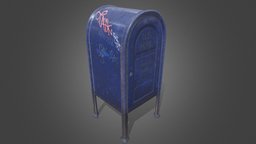US Mail Postbox post, mailbox, postoffice, postbox, mailboxes, mail-box
