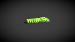 Small Worm insect, worm, worms, earthworm, insects, lowpoly, creature