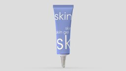Skin Gel face, hair, eye, and, product, set, care, fashion, up, beauty, accessories, cream, makeup, woman, mock, health, products, cosmetic, equipement, cosmetics, nail, mock-up, 3d, bottle, skin, tuble