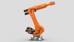 Kuka KR Quantec scene, plant, arm, mechanical, assembly, robotics, generic, equipment, vr, ar, titan, claw, cyborg, android, tool, machine, finger, automation, 3d, vehicle, car, factory, hand, industrial