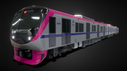 Keio 5000 Series Commuter Train train, electronic, rapid, commuter, krl