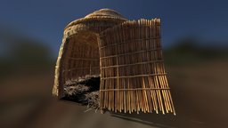 Lapa Thatch Hut africa, weave, roof, african, hut, tiling, seamless, thatch