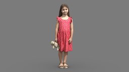 3D scanning to print in any method(Teddy) red, scanning, printing, family, 3dscanning, teddybear, 3dprinting, print, printable, impresion3d, fotoescultura, 3dbodyscan, girl, scan
