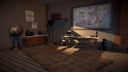 Vintage Office office, noire, vintage, dishonored, realistic, dishonored2