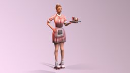 50s American Diner Waitress pose, diner, posed, american, 3ds-max, worker, 50s, dmu, charactermodel, utility, character-model, demontfort, gameartdmu, demontfortuni, 3dmodel-3dmax, waitress, characterrig, rigged_model, gameartist, dmustudent, studentproject, student_work, rigged-character, workers, gameartist3d, studentwork-3d, dmu-gameart, dmugameart, character, charactermodeling, 3d, 3dsmax, gameart, characters, studentwork, 3ds, characterdesign, student, 3dmodel, "rigged", "americandiner", "riggedcharacter"