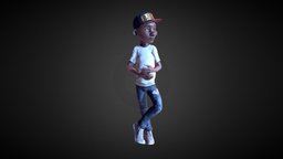 CC LEO cute, kid, boy, teen, teenager, cc-character, character, game, cool, animation, animated, rigged
