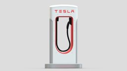 Tesla Charging Module automobile, power, vehicles, charger, energy, parts, electrical, battery, accessories, tesla, electricity, charging, plug, station, port, ecology, alternative, supercharger, 3d, vehicle, car, electric