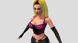Lula 3D model , hot, 2005, -girl, character, game, , lula3d