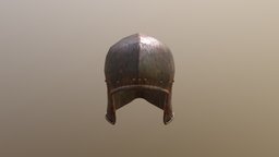 Barbute Helm Basic armor, rust, medieval, metal, helmet