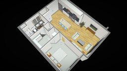 1 bedroom apartment floorplan flat, floorplan, apartment, funiture, one-bedroom, apartment-floorplan, apartment-layout