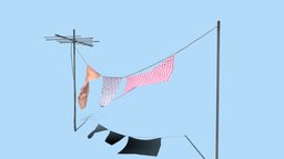 Laundry sky, wind, clothes, clean, view, cleaning, dry, laundry, weather, sheets, housewife, spreading, house, home, animation, building, animated, homework, spreadingclothes, dryclothes, spreadclothes