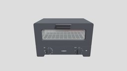 Daily Oven Toaster fbx, substancepainter, blender