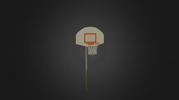 Outdoor Basketball Hoop basketball, ready, hoop, game, 3d, sport, ball