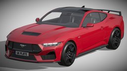 Ford Mustang GT 2023 wheel, mustang, modern, wheels, ford, us, drive, luxury, speed, sportcar, gt, american, v8, realistic, coupe, comfort, contemporary, prestige, progressive, 2024, vehicle, horse, design, usa, car, dark, sport, 2023