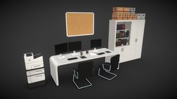 office assets for ue4 and unity office, computer, printer, gaming, unreal, books, desktop, table, game_asset, bodyscan, officechair, box, bookshelf, unrealengine4, officefurniture, freemodel, gaming_props, office_chair, gaming-asset, gamingassets, unity, low-poly, game, lowpoly, free, keyboard, officeasset