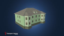 House series 1-205-6 low versions of 2010-s gaming, ussr, typical, citiesskylines, stalin, architecture, low-poly, game, lowpoly, gameasset
