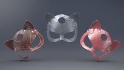Leather cat mask face, hat, leather, fashion, ears, vr, masks, mask, xxx, hats, bdsm, latex, addon, fetish, vrchat, kinky, cat-ears, vrchat-model, vrchat-avatar, cat-mask, vrchat-ready, face-mask, vrchat-fashion, vr-addon, vr-mask, leather-mask, fetish-mask