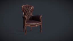 Victorian Armchair victorian, armchair, furniture, comfy, chair