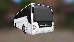 Hyundai Universe bus, coach, korean, tourist