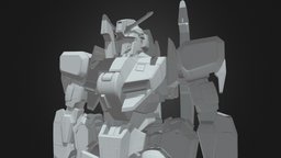 Zplus A1 高达 模型 MSZ-006A1 Zeta Plus (MG) Gundam toys, zeta, 3dprint, 3dsmax, gundam