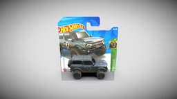 HotWheels Ford BRONCO ford, collectible, models, bronco, substancepainter, substance, maya, vehicle, fbx-object-model, ue4ready