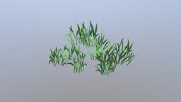 Low_poly_Cartoon_Grass 
