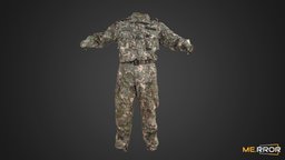 Koean military uniform set set, fashion, top, clothes, pants, ar, 3dscanning, uniform, photogrammetry, lowpoly, 3dscan, military, clothing, noai, koean, fashionscan