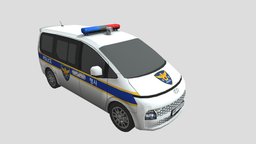 STARIA Police police, hyundai, staria