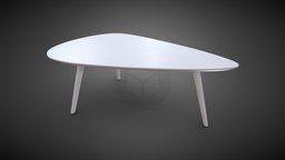 Coffee Table household, tabletop, surface, furniture, table, furnishing, contemporary, interior-design, coffetable, home-decor, porps, asset, 3d, pbr, model, design, decoration, interior