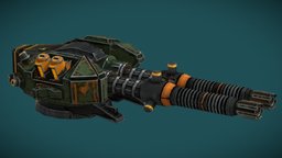 Weapon for the VR project 2 project, miltary, digital3d, weapon-3dmodel, weapon, lowpoly