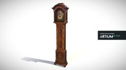 Baroque long case clock – England, London london, england, baroque, walnut-furniture, brass-mounted, case-clock, antique-furniture, antique-decoration, decoration