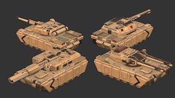 Main Battle Tank specular, armor, standard, panzer, artillery, railgun, tank, cannon, howitzer, miltary, substance, 3dsmax, sci-fi