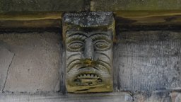Grotesque corbel 05, Durham Cathedral medieval, durham, grotesque, corbel, heritage-photogrammetry, church-architecture-photogrammetry, durham-cathedral, brazen-heads
