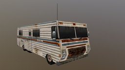 Low poly RV psx, rv, ps1, lowpoly, pixellated