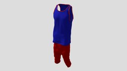 Shorts and stirrups red, cloth, gaming, shorts, accessories, vr, blue, sport, stirrups