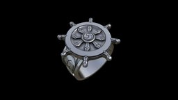 Dharmachakra Ring tibetan, buddhism, nirvana, hindu, dharma, samsara, hinduism, ring, rings, rings-jewelry, tibetan-buddhism, buddhism-ring, hinduism-ring, gankyil, wheel-of-joy, dharmachakra, dharmachakra-pendant, dharma-pendant, gankyil-ring