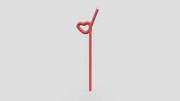 Drinking Straw 2 bar, drink, food, cocktail, pipe, kids, heart, cap, coffee, household, fun, children, pub, lid, cover, love, party, cola, beverage, soda, water, juice, kitchenware, takeaway, slice, disposable, glass, cup, container, plastic, noai