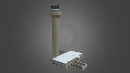 Airport Control Tower tower, act, airplain, control-tower