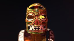 Aztec Warrior Set rust, metal, facemask, chestplate, skin