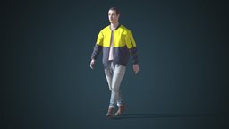 Facial & Body Animated Casual_M_0038 boy, people, 3d-scan, photorealistic, rig, 3dscanning, 3dpeople, iclone, reallusion, cc-character, rigged-character, facial-rig, facial-expressions, character, game, scan, 3dscan, man, female, animation, animated, rigged, autorig, actorcore, accurig, noai