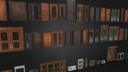Realistic Door / Window (VR/VX) office, room, wooden, assets, bedroom, household, exterior, windows, entrance, architectural, crystal, slide, store, night, window, furniture, vr, arc, handle, virtualreality, decor, metal, props, realistic, grid, kitchen, fixture, details, hung, interior-design, architecture, glass, design, house, home, wood, workshop, modular, livingroom, "door", "wall", "walloffice"