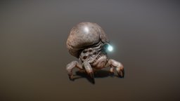 FUNGLICANE ANIMATIONS mob, crab, boss, enemy, alien, heroic, anglerfish, octopuss, scifi, creature, monster, fantasy