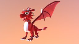 Dragon Cartoon character, cartoon, dragon