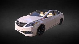 2016 Hyundai Azera hyundai, azera, unity, asset, game, mobile, car
