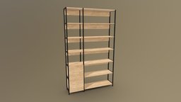 Bookshelf / Shelf / Shelving storage, shelf, shelving, living, bookshelf